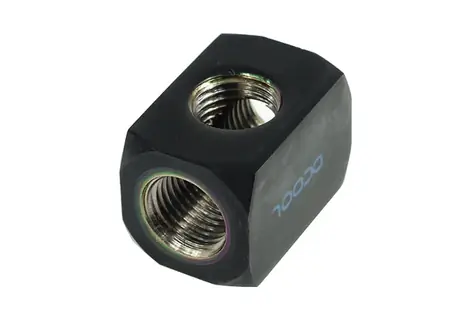 Alphacool 3 cestný rozdělovač černá / 3x G1/4