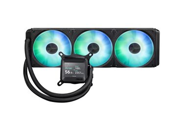 ASUS PRIME LC 360 ARGB LCD černá / komplet vodního chlazení CPU / 3x 120mm 