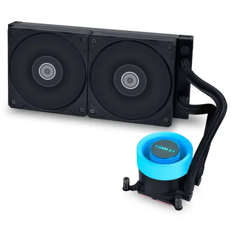 Lian Li GA II Lite Performance černá / 2x 120 mm / 2500 RPM / 29.8 dB / AiO / AMD + Intel