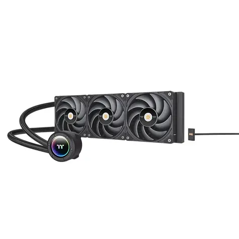 Thermaltake TOUGHLIQUID 360 EX Pro ARGB černá / AIO vodní chladič CPU / 3x 120mm / 2000 RPM @ 22.6 dB / 70.8 CFM 