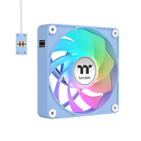 Thermaltake CT120 EX Reverse Sync PC Cooling Fan modrá / Hydro-Dynamic Bearing / 120mm / 31.2dB @ 2000rpm / 4 pin / 3ks 