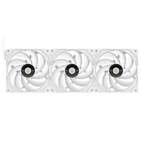 Thermaltake TOUGHFAN EX14 Pro High Static Pressure PC Cooling Fan bílá / Hydraulic Bearing / 140mm / 3ks 