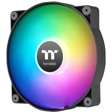Thermaltake CT200 ARGB PC Cooling Fan černá / Ventilátor / 200 mm / Hydraulic Bearing / 900 RPM @ 27.2 dB / 131.6 CFM