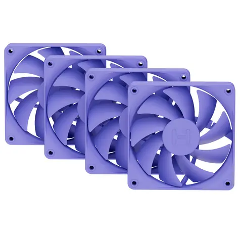 Hyte FA12 4ks Taro Milk / 120mm / 28 dB @ 1500 RPM / Fluid Dynamic Bearing / 72 CFM / 4-pin PWM