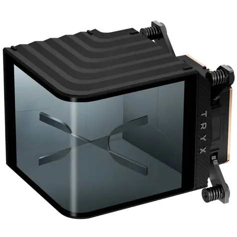 TRYX Panorama CPU Vodní blok pro CPU TRYX Panorama černá / AMD & Intel patice / AMOLED displej