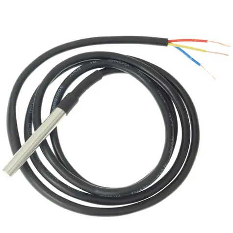Shelly Temperature Sensor černá / teplotní senzor / 1m