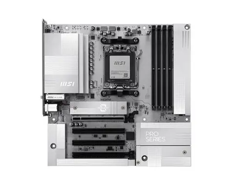 MSI PRO B850M-A WIFI PZ / B850 / 4x DDR5 / 1x 5GLAN / Wi-Fi 7 / mATX