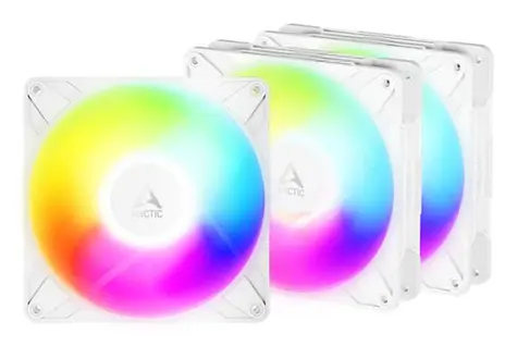 ARCTIC P14 Pro Reverse (3ks) bílá / 140 mm / 2650 RPM / 98 CFM / 4-pin