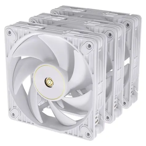 ASUS PROART PF120 3in1 bílá / 3x120 mm / Advanced FDB / 1400-3000 RPM / 104.8 CFM / 39 dB