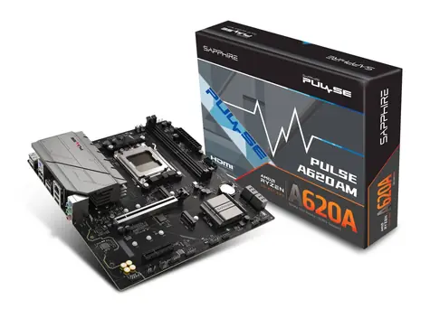 Sapphire PULSE A620AM / A620 / PCIex16 / 1x GLAN / mATX