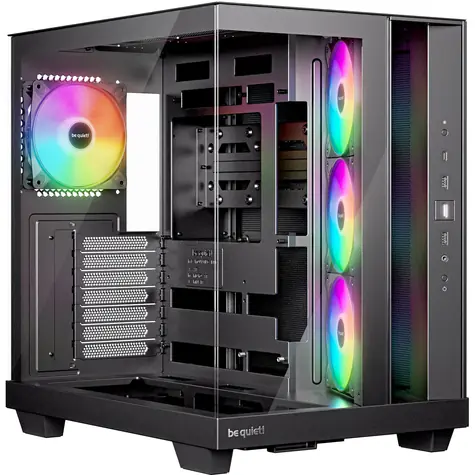 be quiet! LIGHT BASE 500 LX černá / ATX / 2x USB A / 4x 120 mm 