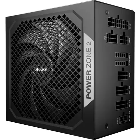 be quiet! POWER ZONE 2 1000W / 80PLUS Platinum / Modulární / FDB 140mm