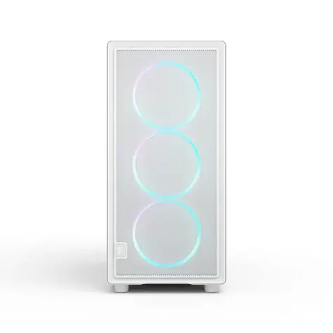 Fractal Design Epoch XL White TG RGB Clear tint / Midi-Tower / ATX/E-ATX / bez zdroje / průhledná bočnice