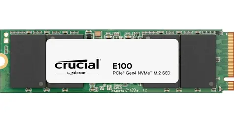 Crucial E100 2TB / M.2 SSD 2280 / PCIe 4.0 / R:5000MBs / W:4500MBs / 3y