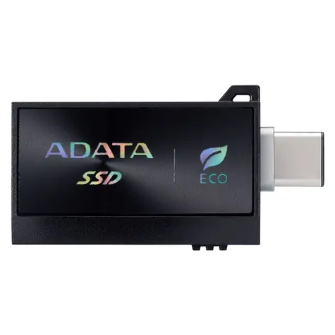 ADATA SC730 512GB černá / SSD / Externí / čtení: 600MBps / zápis: 600MBps / Type-C/A 3.2 Gen 2