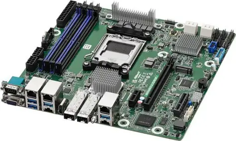 ASRock B650D4U3-2L2Q/BCM / 4x DDR5 / 3x PCIex / 2xGLAN / mATX