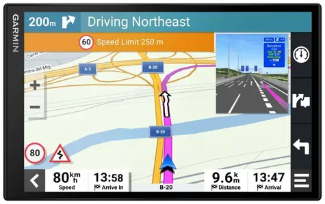 Garmin DriveSmart 86 MT-D / Autonavigace / 8" / Lifetime Europe  / USB / BT / Wi-Fi / microSD 