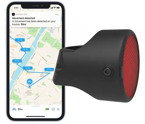 Invoxia GPS Bike Tracker 3. Gen / IoT GPS lokátor / síť LoRa / Bluetooth