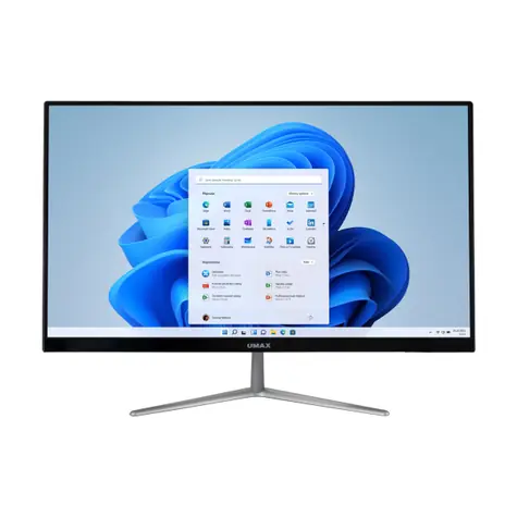 UMAX U-One 24JL Pro černá / 23.8" FHD / Intel Celeron N5100 1.1GHz / 4GB / 128GB SSD / Intel UHD 600 / W11P