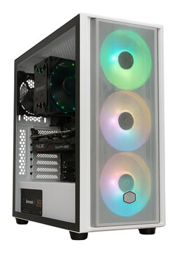 PC Mironet Herní 250 AMD R7 5800X RX7600 Bílá