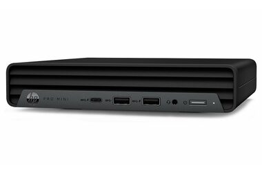HP Pro Mini 400 G9 černá / Core i3-14100T 2.7GHz / 8GB / 512GB SSD / UHD 730 / Bez OS