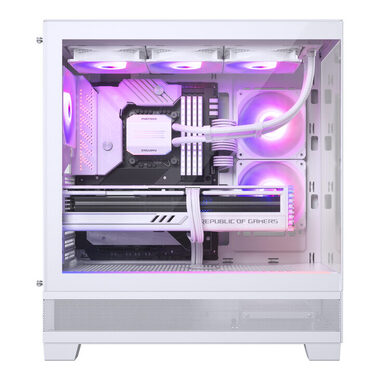 PC Mironet Herní X450 AMD R7 9800X3D RTX 5070Ti Bílá