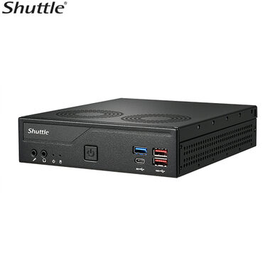 Shuttle XPC slim DH770 černá / LGA1700 / 2xDDR5 / 1xSATA / 2x M.2 / 2x2.5GLAN / Bez OS