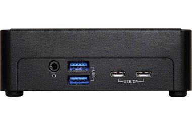 ASRock Barebone NUCS-Box-125H / 2x DDR5 5600MHz / 1x M.2 PCIe / 1x Intel 2.5GbE LAN / 2x HDMI 2.1 + 1x DP 2.1 / Bez OS