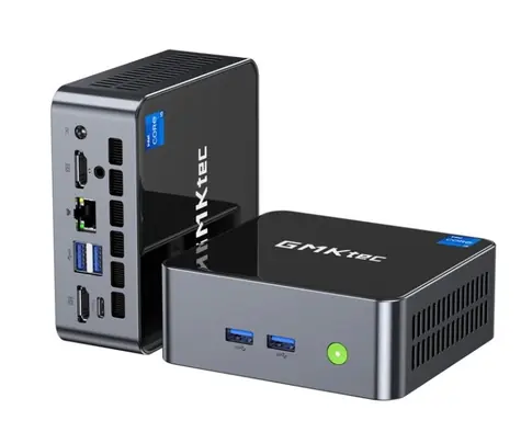 GMKtec M3 černá / Intel Core i5 12450H / 16GB / 512GB SSD / Intel UHD / Wi-Fi / BT / LAN / W11P