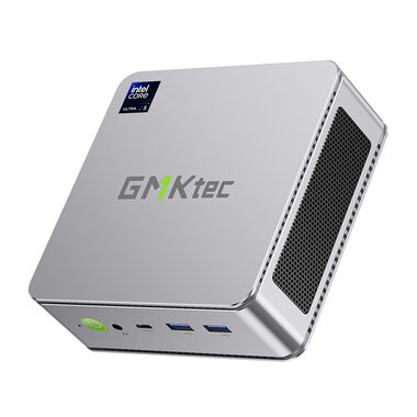 GMKtec K9 stříbrná / Intel Core Ultra 5 125H / 32GB / 1TB SSD / Intel Arc / Wi-Fi / BT / LAN / W11P