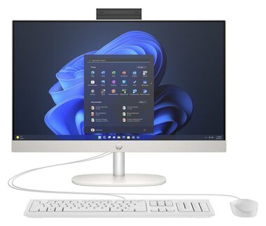 HP ProOne 245 G10 AiO bílá / 23.8" FHD / AMD Ryzen 3 7320U 2.4GHz / 8GB / 512GB SSD / Radeon 610M / W11H 