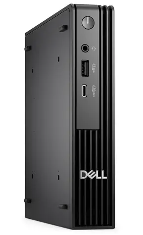 DELL Pro Micro QCM1250 černá / Intel Core i3-14100T 2.7GHz / 8GB / 512GB SSD / Intel UHD 730 / W11P
