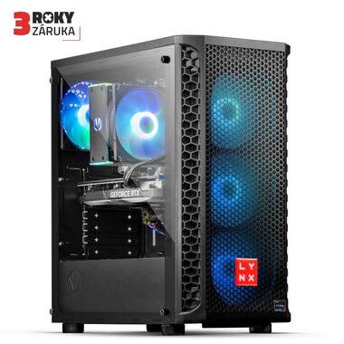 LYNX Challenger (10462978) černá / Intel Core i5-12400F 2.5GHz / 16GB / 1TB SSD / NVIDIA RTX 3060 12GB / W11H