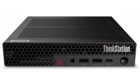 Lenovo ThinkStation P3 Tiny Gen 2 černá / Intel Core Ultra 7 265 2.4GHz / 1x16GB / 512GB SSD / RTX A400 4GB / W11P