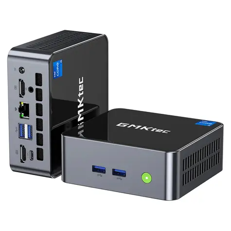 GMKtec M2 Pro S černá / Intel i7 1185G7 / 16GB / 512GB SSD / Intel Core / Wi-Fi / USB / LAN / W11 Pro
