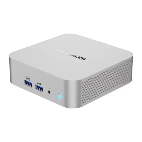 GEEKOM A8 stříbrná / AMD Ryzen 7 8745HS 3.8GHz / 16 GB DDR5 / 1TB SSD / Radeon 780M / W11P