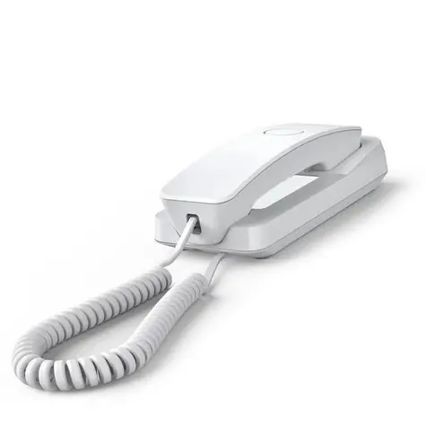 Gigaset DESK 200 bílá / drátový telefon nástěnný 