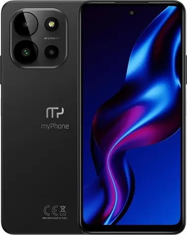 myPhone N23 5G 6+128GBčerná / 6.56" IPS / 128GB / Android 13