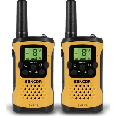 SENCOR SMR 113 Twin / 2x vysílačka / LCD / dosah 5km / 16 kanálů