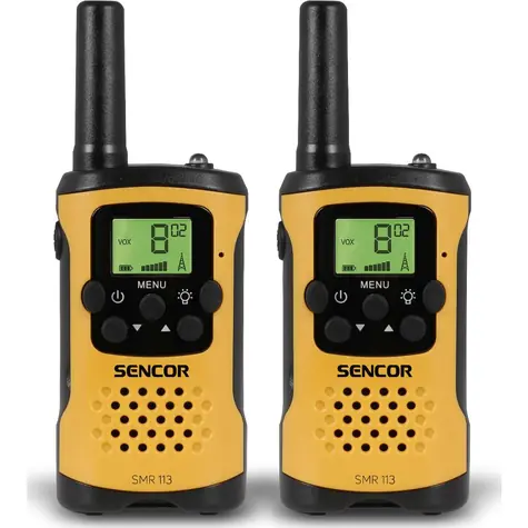 SENCOR SMR 113 Twin / 2x vysílačka / LCD / dosah 5km / 16 kanálů
