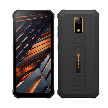 myPhone Hammer Iron VA oranžová / 6.56" IPS / 64GB / Android 14