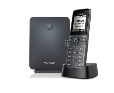 Yealink W71P SIP DECT (základna + ručka W71H) / VoIP telefon / 10x SIP / až 10 DECT ruček