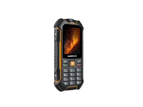 myPhone Hammer Boost 2 LTE oranžová /  2.4" / 2MP / microSD / IP68 
