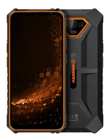 myPhone Hammer Iron V oranžová / 6.5" IPS / 64GB / Android 13