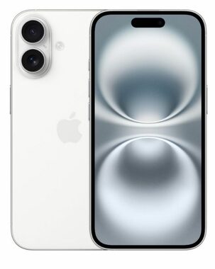 Repasovaný - Apple iPhone 16 128GB bílá eSIM-only Jakost A / repasovaný