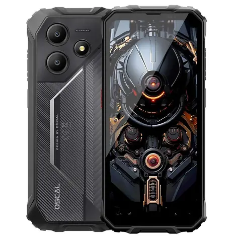 OSCAL MARINE 2 8+256 GB černá / CZ distribuce / 6.56" / 256GB / Android 15