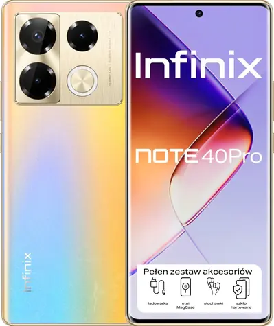 Rozbaleno - Infinix Note 40 Pro 12GB/256GB zlatá / Mobilní telefon / 256GB / rozbaleno