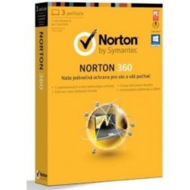 Norton 360 2014 CZ + Stanley 39-dílná sada šroubováků / pro 3 PC / na 12 měsíců