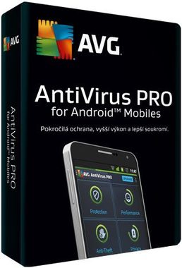 AVG Antivirus Pro for Android - 1 Zařízení |  1 Rok | Android
