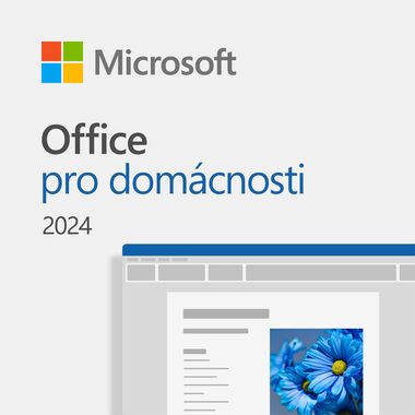 Microsoft Office 2024 pro domácnosti CZ / PC & Mac / 64 bit / Bez média / Elektronická licence